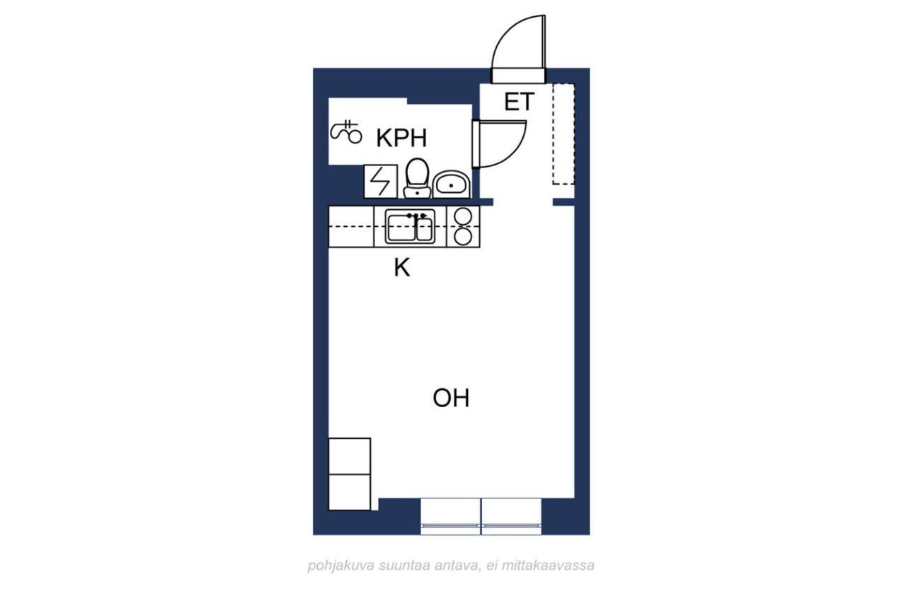 Cozy Apartment In Vallila - Гельсінкі Екстер'єр фото